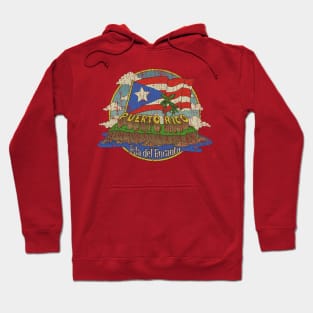 Puerto Rico Isla del Encanto 1898 Hoodie